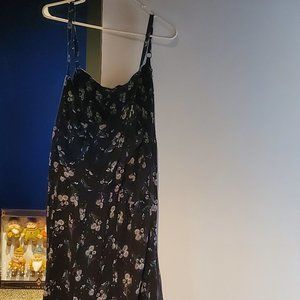 Torrid 5 black floral dress
